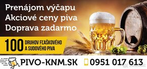 Výčapné zariadenie + pivo - 6