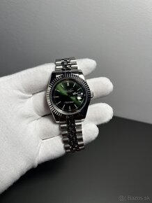 Seiko mod Datejust Forest Green - 6