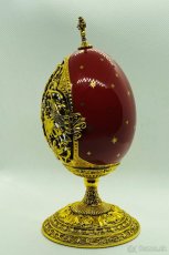 Faberge - Glorius Adoration Collector's Egg - pozlátene 24k - 6