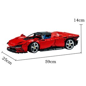 PREDANÉ Akcia Technik block skladačka auto Ferrarii 1:8 - 6