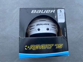 ✅BAUER RE-AKT 75 SR WHITE S - senior S 51 - 55,5 cm - 6