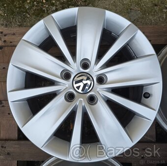 ORIGINÁL VW HLINÍKOVÉ DISKY 5x112 R16 - 6