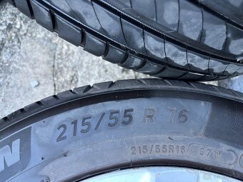 Hliníkové Disky Volkswagen 5x112 Letné Pneu 215/55 r16 - 6