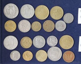 Zbierka mincí - rózne grécke mince + Portugalsko - 6