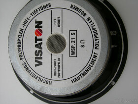 VISATON WSP-21S  HIGH END pár - 6