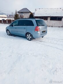 Predám Opel Zafira 1.9cdti 88kw naj 190000km 7miest - 6