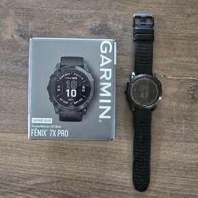 Predám hodinky Garmin fenix 7X Pro Sapphire Solar - 6