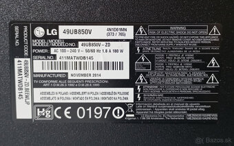 LG 49UB850V na diely - vada obrazu - 6