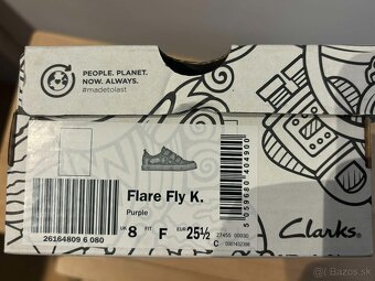 Tenisky  Clarks Flare Fly K. veľkosť 25 1/2 - 6