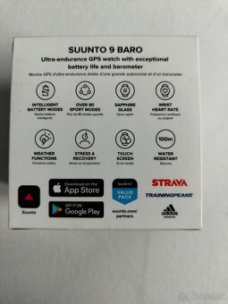 Suunto 9 Baro Granite blue + 9 remienkov - 6