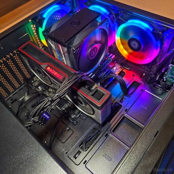 ⚡️ Ryzen 5 + RX 6700 XT - Výkonný domáci herný PC s RGB ⚡️ - 6