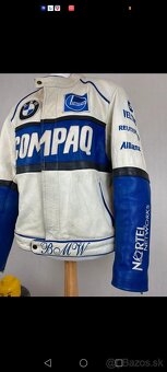 BMW compaq racing leather jacket - 6