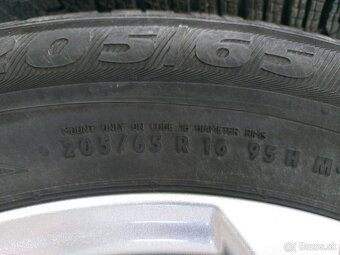 5x108R16 elektrony orig.FORD -205/65R16 zimne pneumatiky - 6