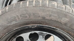 Disky 5x112r16 , zimné pneu 215/55r16 - 6