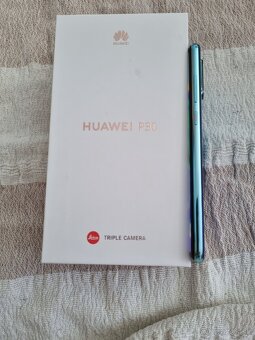 Huawei P30 modry dual sim v zachovalom stave - 6