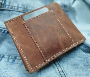 Pánska kožená peňaženka - 6