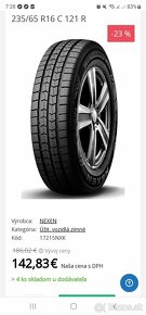 NEXEN 235/65/ 16C NOVÉ celoročné pneu - 6