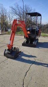 Minibáger Kubota KX41, rychloupinak, 2x lyžica - 6