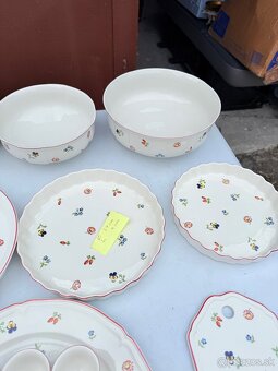 Villeroy Boch Petite Fleur servirovacie a zapekacie misy. - 6