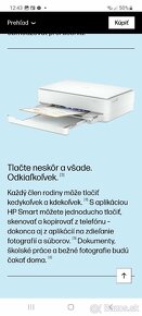 Tlačiareň farebná HP, scanner, kopírovanie, wifi - 6