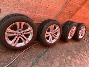 Zimné pneu Nokian 225/55R17 s diskami BMW 5x120 - 6