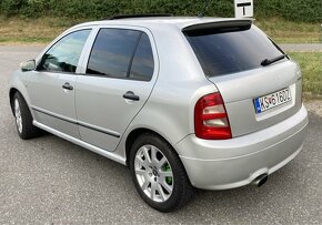 Škoda fabia 1 RS 1.9 TDI Plná výbava čierný strop,šíber - 6