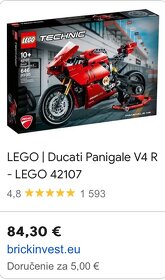 - - - LEGO Technic - Ducati Corse V4 R (42107) - - - - 6