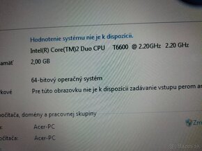 predám základnú dosku pre notebook Acer extensa 5635 - 6