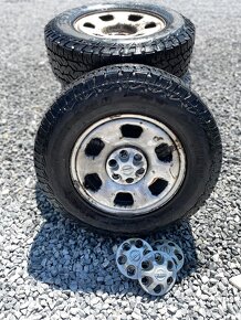 Plechové disky NISSAN NAVARA 7Jx16ET30, 235/70/16 ZIMA 8mm - 6