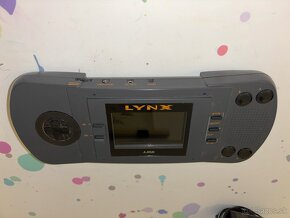 Atari Lynx legendárna konzola - plne funkčná so 4 hrami - 6