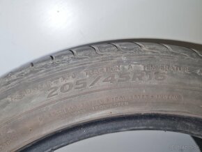 Predám pneu laufen 205/45 r16 - 6