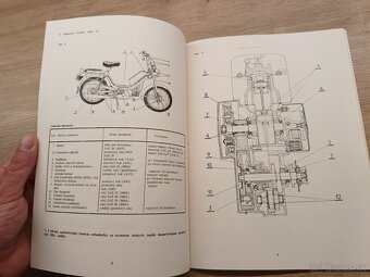 Dielenská príručka moped Babetta typ 210 - 6