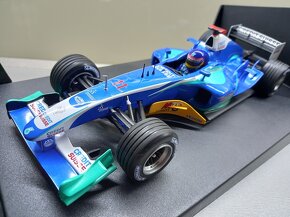 F1 SAUBER PETRONAS SHOWCAR 2005 VILLENEUVE MINICHAMPS 1:18 - 6