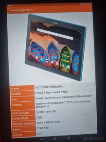 Tablet Lenovo TB-X103F, funkcny s obalom - 6