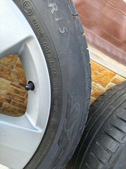 Letná sada Škoda 5x100 R15 s pneu Dunlop 185/60 R15 - 6