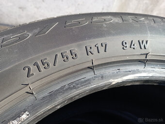 215/55/17 Pirelli letné pneu 4ks - 6