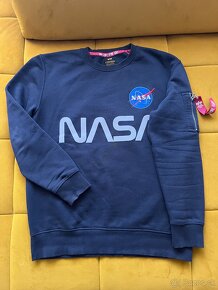 Pánska námornicka mikina Alpha Industries-Nasa - 6