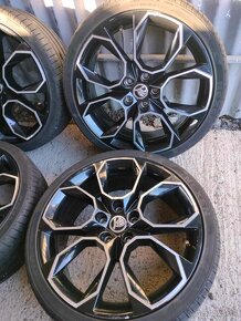 4ks alu disky orig. Škoda Extreme 5x112 R19 pneu 225/35 r19 - 6