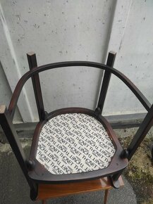 Starožitné kreslo Thonet - 6