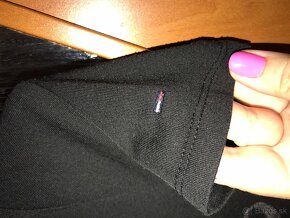 TOMMY HILFIGER originál black damske tricko S/M - 6