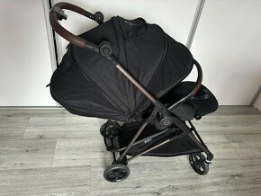 Športový kočík Cybex Melio Magic Black + podložka Bjällra - 6