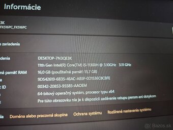 Herny ASUS TUF F15 s RTX 3050 i5 procesorom 512gb ssd diskom - 6