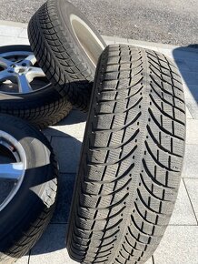 Zimné pneu Michelin Alpin 225/65 R17 + hlik. disky - 6