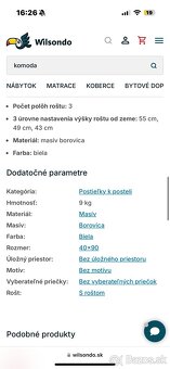 Detská postieľka k posteli - 6