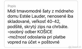 šaty zn. ESTÉE LAUDER - 6