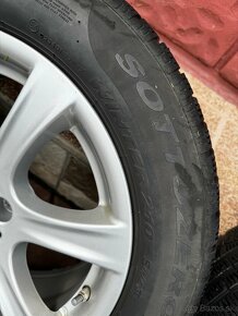 Zimné 8Jx17 H2  BMW disky 17" + pneu 225/55 R17 - 6