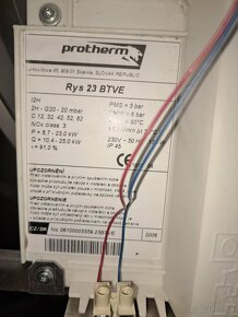 Predám plynový kotol Protherm Rys 23BTVE - 6