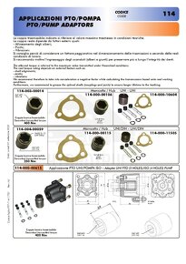 Prodám Adapter pro PTO UNI / čerpadlo ISO - 6