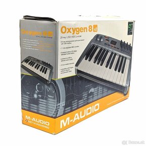 M-Audio OXYGEN 8 V2 25-Key USB MIDI Controller klávesy - - 6