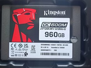 2,5" Kingston DC600M Enterprise 1/2/4 TB - Extrémna životnos - 6